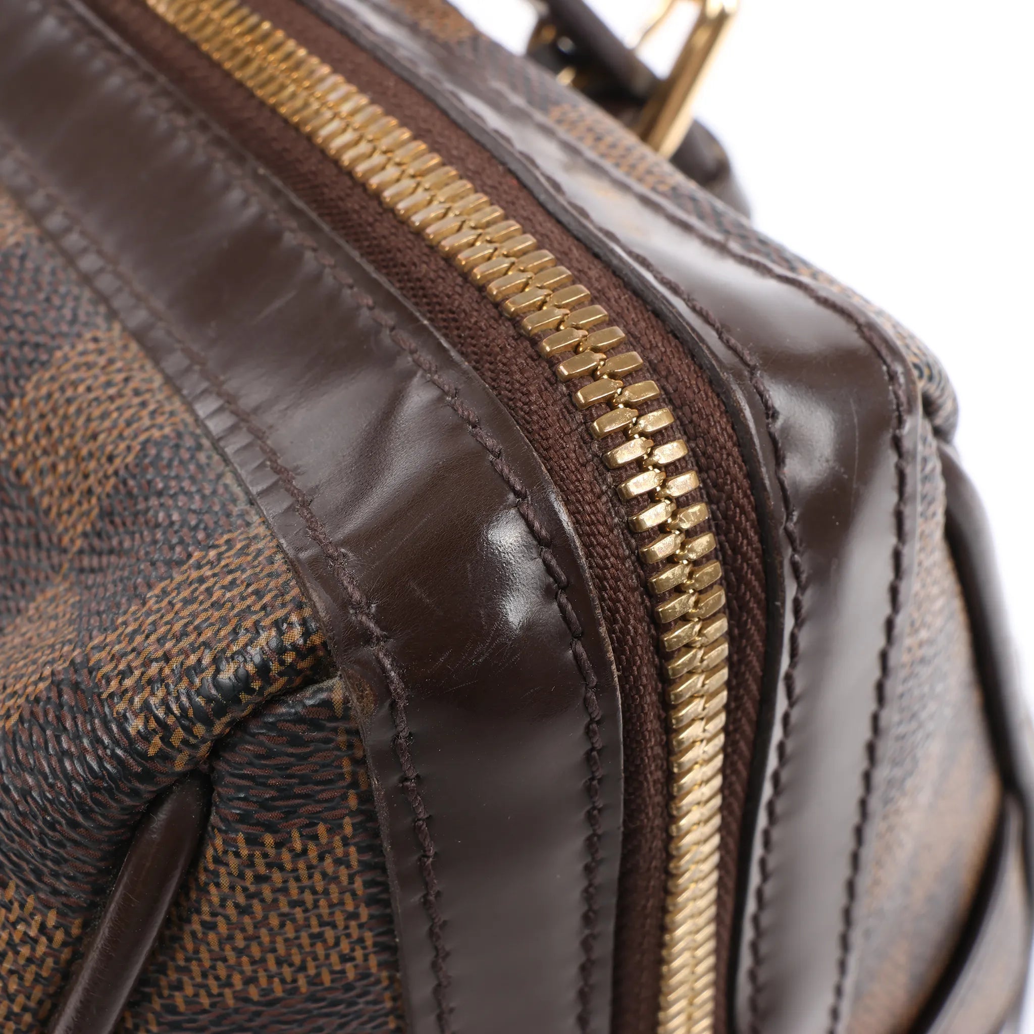 Louis Vuitton Damier Ebene Berkeley Handbag in Brown N52000