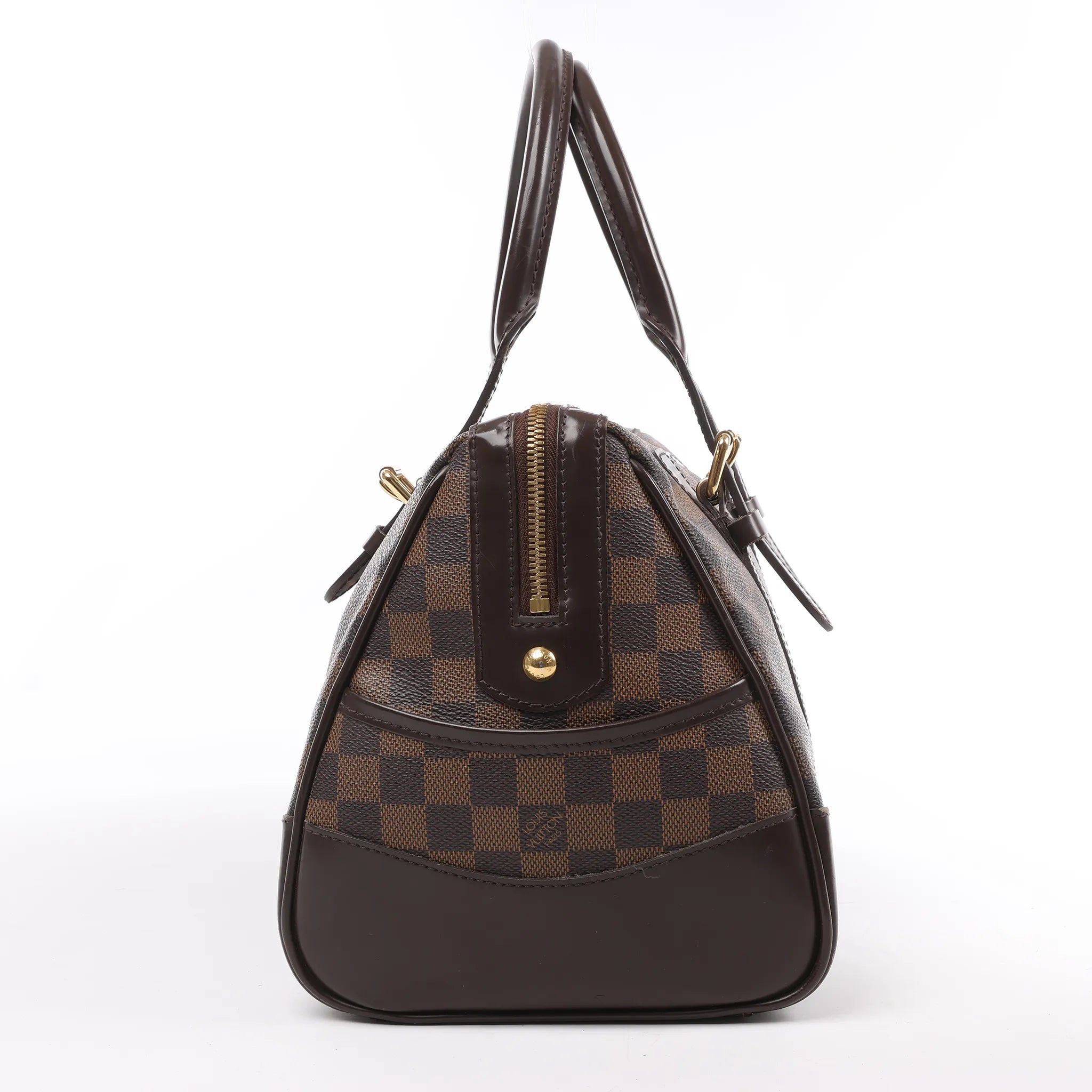 Louis Vuitton Damier Ebene Berkeley Handbag in Brown N52000