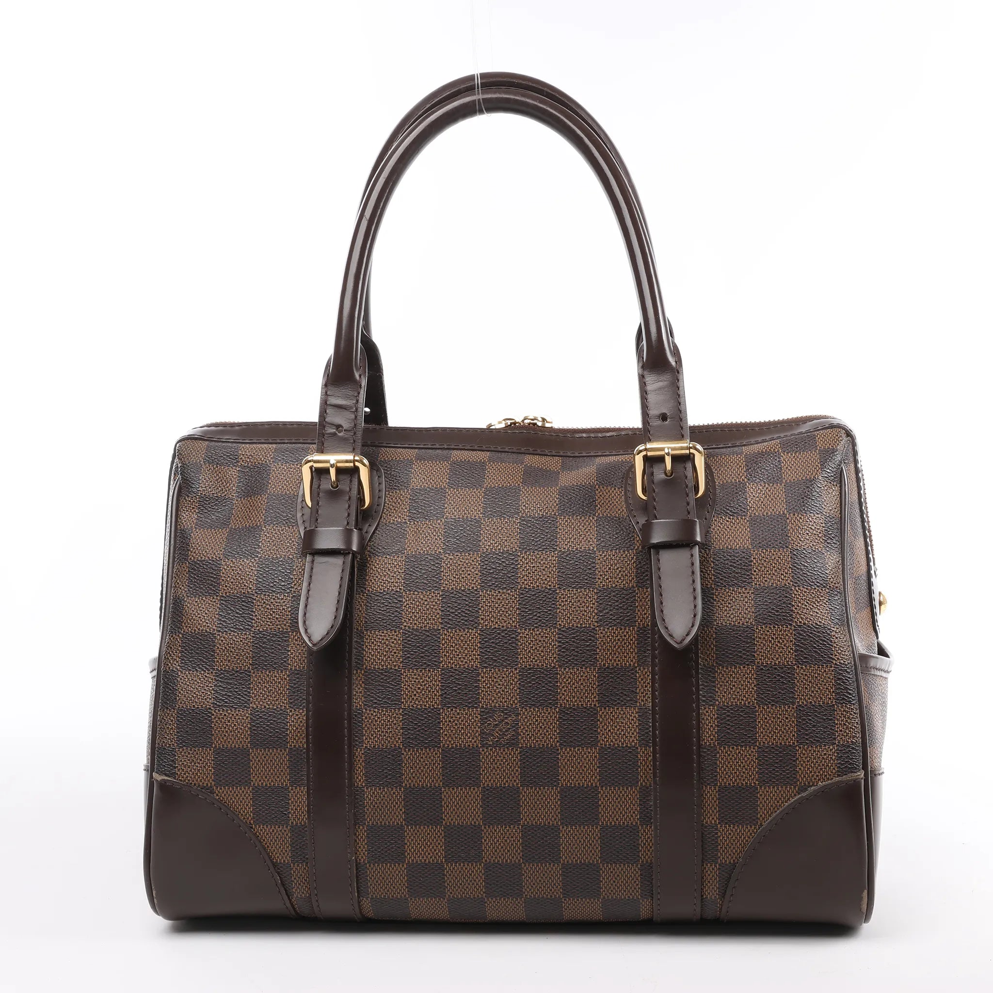 Louis Vuitton Damier Ebene Berkeley Handbag in Brown N52000