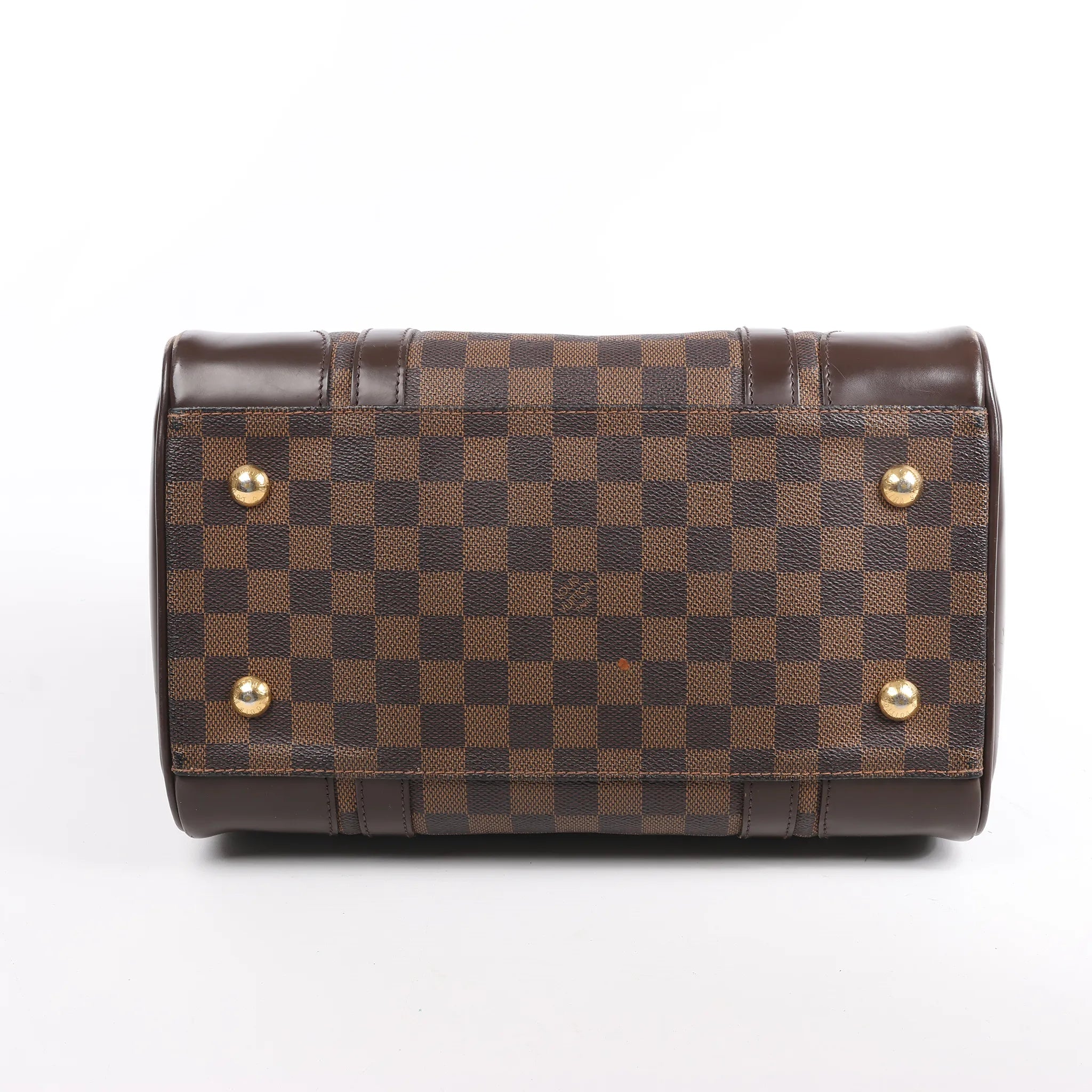 Louis Vuitton Damier Ebene Berkeley Handbag in Brown N52000