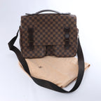 Louis Vuitton Damier Broadway Crossbody Bag in Brown