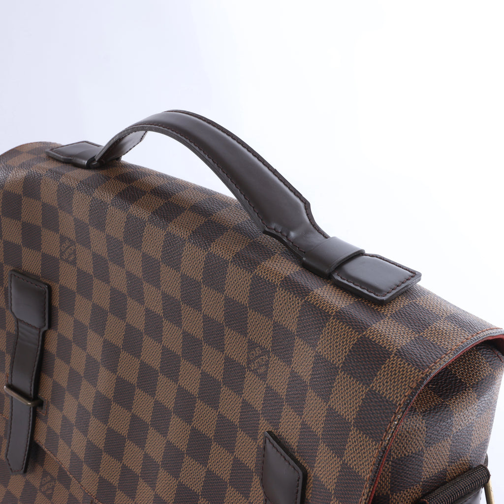 Louis Vuitton Damier Broadway Crossbody Bag in Brown