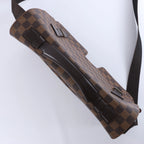 Louis Vuitton Damier Broadway Crossbody Bag in Brown