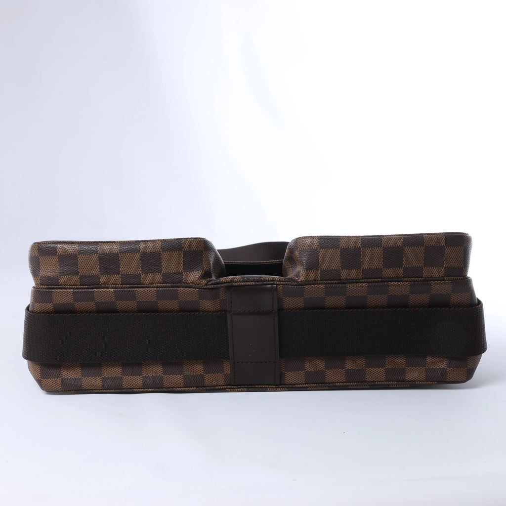 Louis Vuitton Damier Broadway Crossbody Bag in Brown