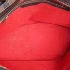 Bolso de hombro Louis Vuitton Chelsea Damier Ebene en marrón N51119