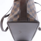 Bolso de hombro Louis Vuitton Chelsea Damier Ebene en marrón N51119