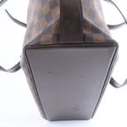 Bolso de hombro Louis Vuitton Chelsea Damier Ebene en marrón N51119