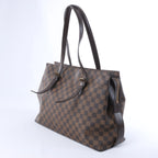 Bolso de hombro Louis Vuitton Chelsea Damier Ebene en marrón N51119