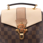 Louis Vuitton Clapton Damier Ebene Backpack in Brown x Beige N42259