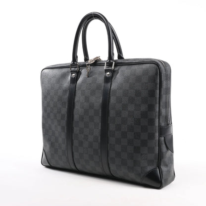 Louis Vuitton Damier Graphite Porte Documents Voyages Handbag N41125