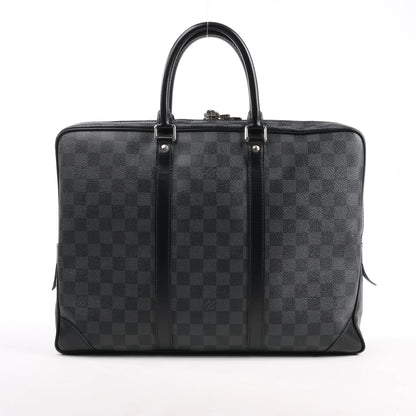Louis Vuitton Damier Graphite Porte Documents Voyages Handbag N41125