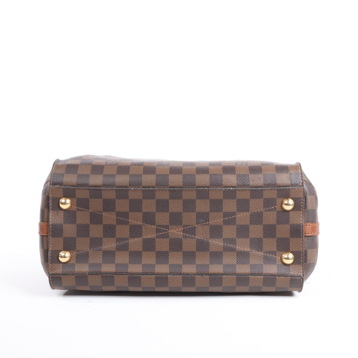 Louis Vuitton Damier Ebene Greenwich 2Way Handbag in Brown N41337