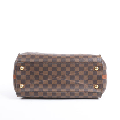Louis Vuitton Damier Ebene Greenwich 2Way Handbag in Brown N41337