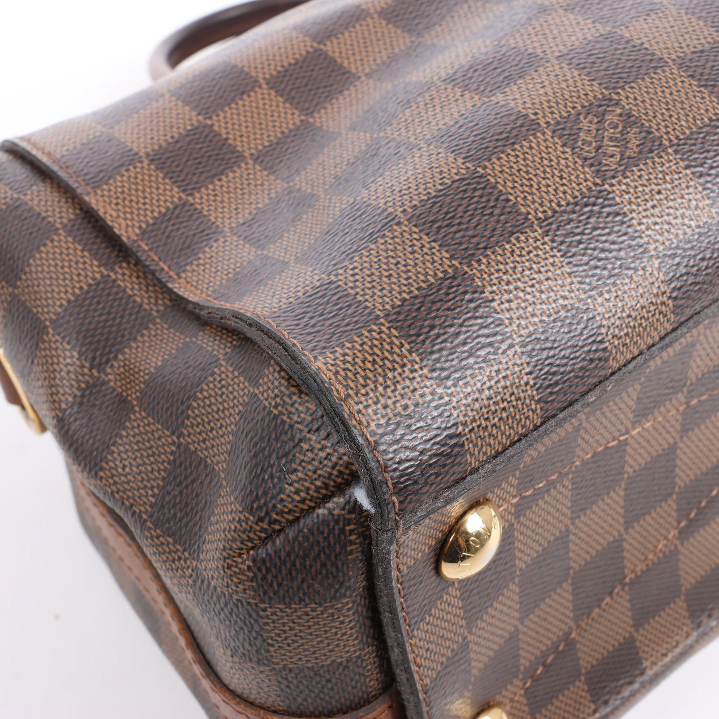 Louis Vuitton Damier Ebene Greenwich 2Way Handbag in Brown N41337