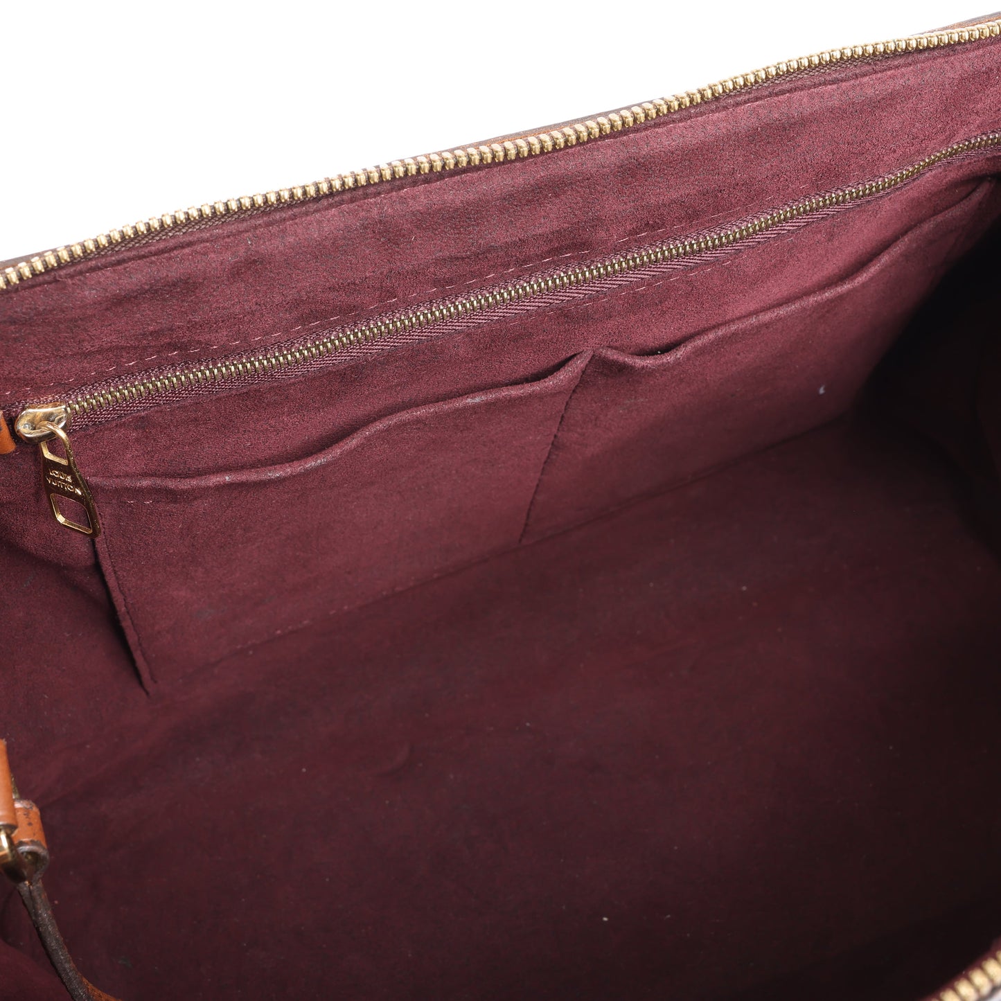 Louis Vuitton Damier Ebene Greenwich 2Way Handbag in Brown N41337