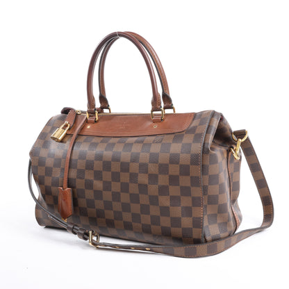 Louis Vuitton Damier Ebene Greenwich 2Way Handbag in Brown N41337
