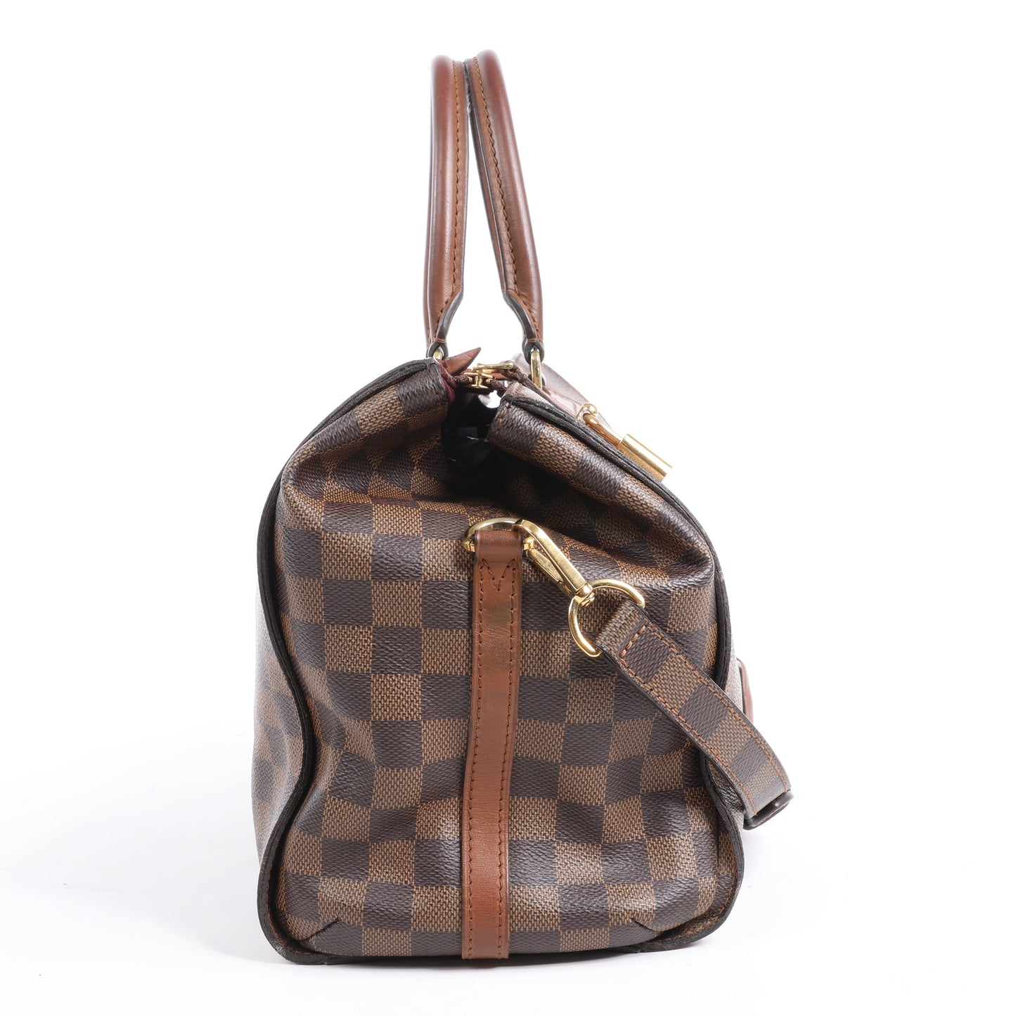 Louis Vuitton Damier Ebene Greenwich 2Way Handbag in Brown N41337