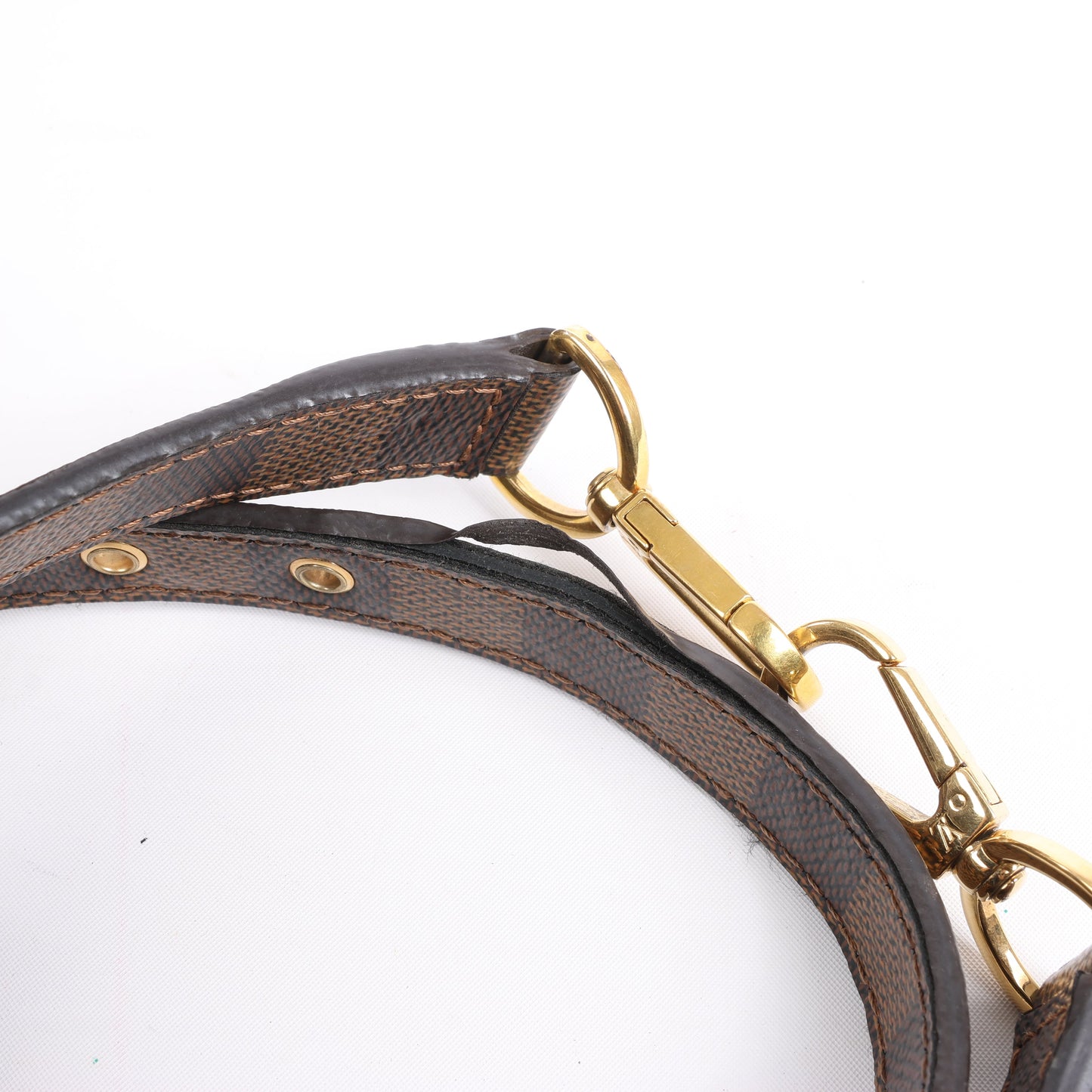 Louis Vuitton Damier Ebene Greenwich 2Way Handbag in Brown N41337