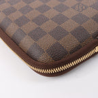 Louis Vuitton Horizon Laptop Sleeve PM Damier Ebene Clutch in Brown N58022