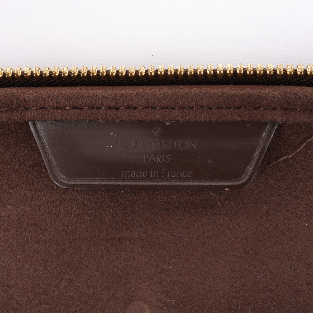 Louis Vuitton Horizon Laptop Sleeve PM Damier Ebene Clutch in Brown N58022