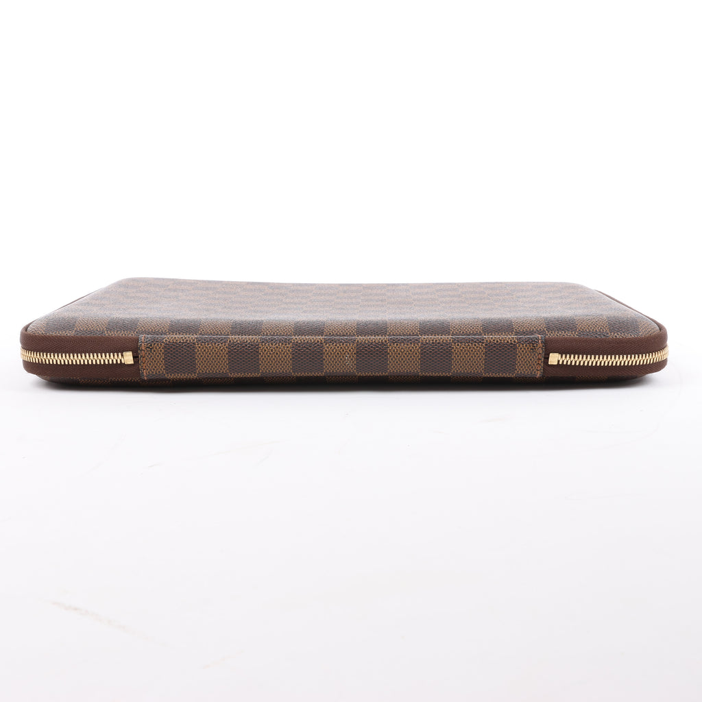 Louis Vuitton Horizon Laptop Sleeve PM Damier Ebene Clutch in Brown N58022