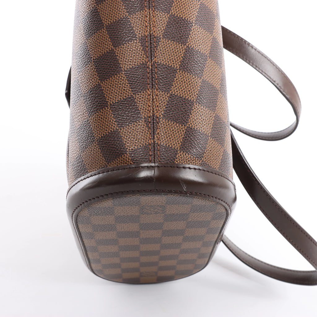 Louis Vuitton Manosque PM Damier Ebene Shoulder Bag in Brown N51121