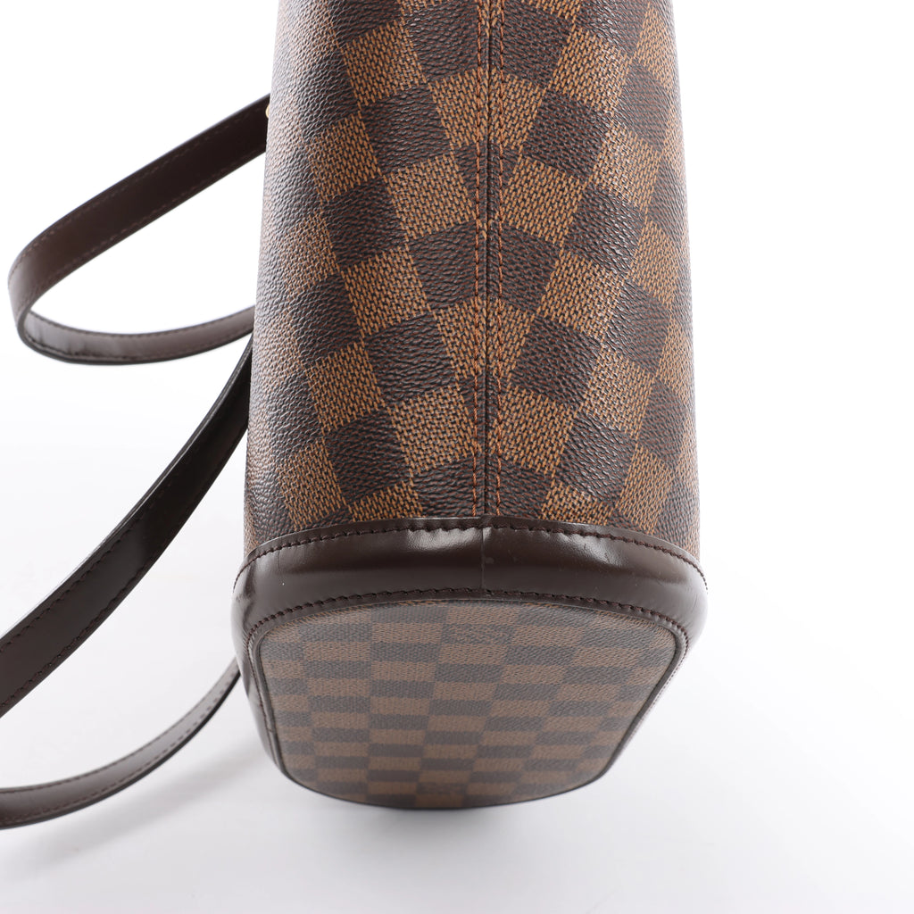 Louis Vuitton Manosque PM Damier Ebene Shoulder Bag in Brown N51121