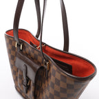 Louis Vuitton Manosque PM Damier Ebene Shoulder Bag in Brown N51121