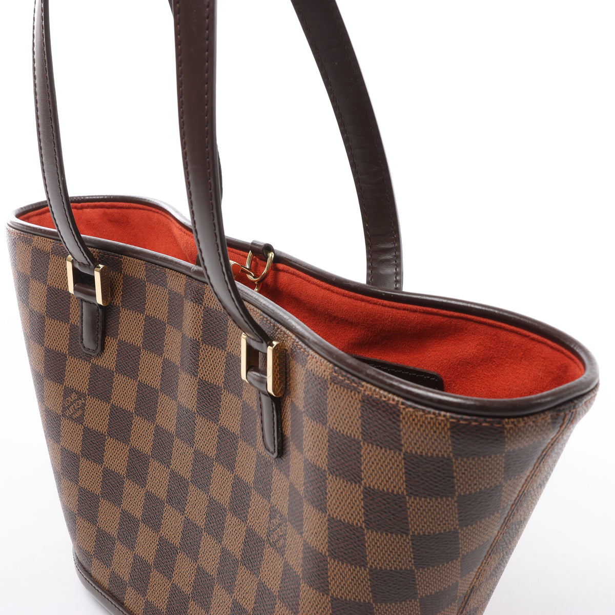 Louis Vuitton Manosque PM Damier Ebene Shoulder Bag in Brown N51121