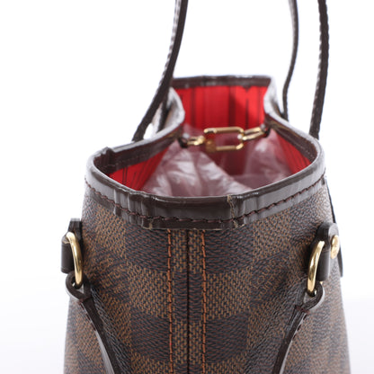 Louis Vuitton Damier Ebene Neverfull PM Shoulder Bag N51109