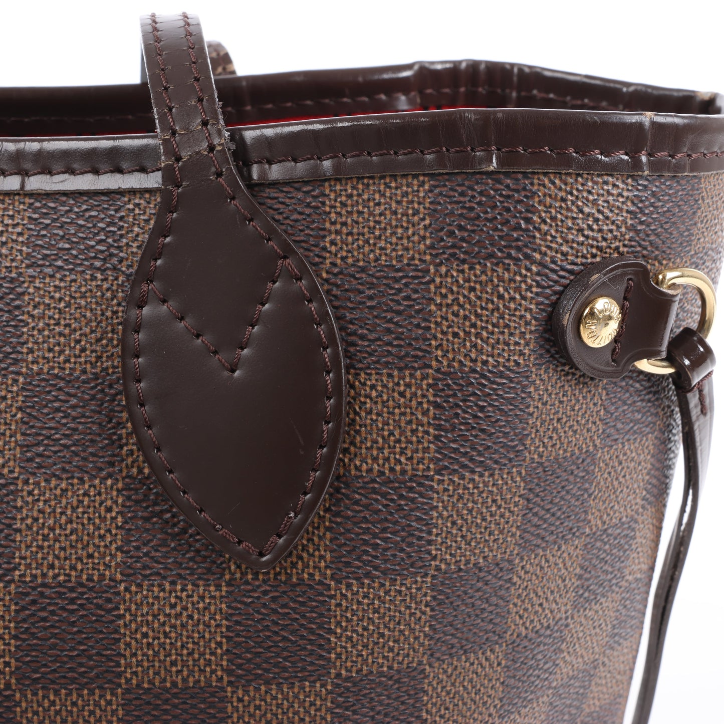 Louis Vuitton Damier Ebene Neverfull PM Shoulder Bag N51109