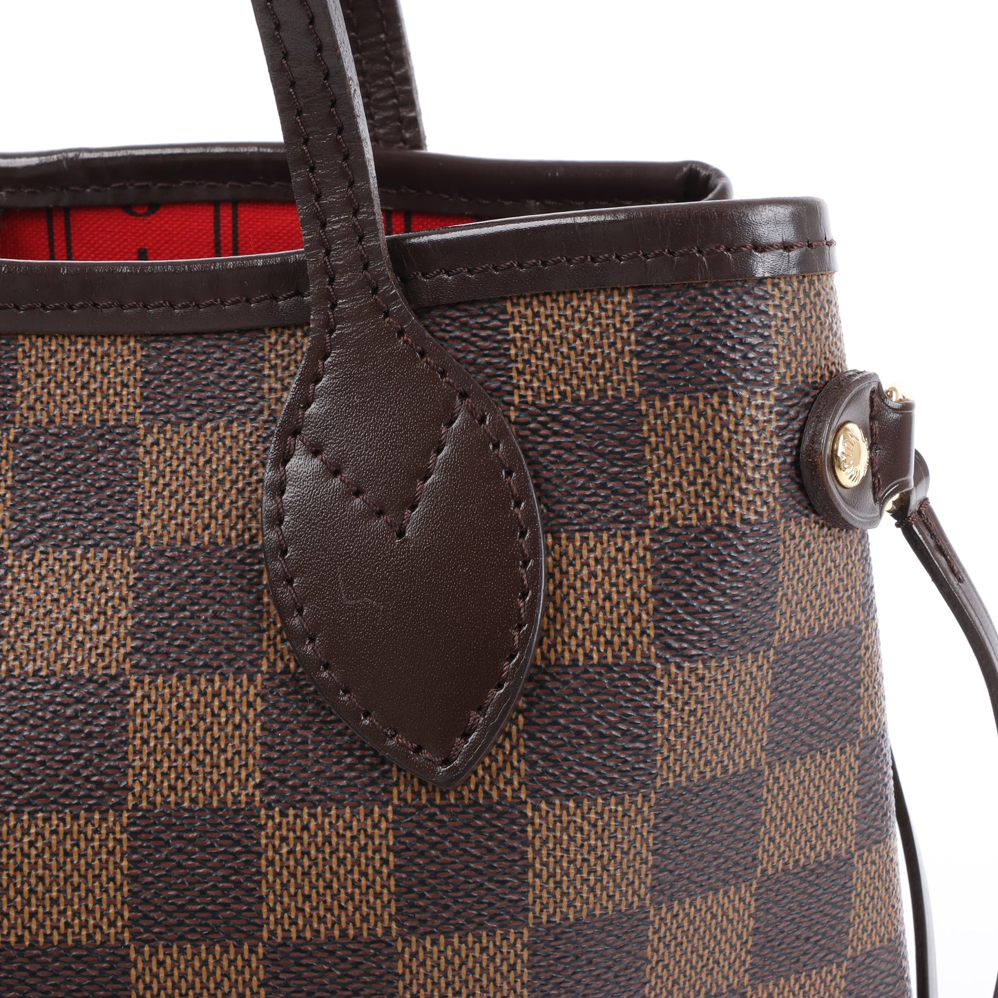 Louis Vuitton Damier Ebene Neverfull PM Shoulder Bag N51109