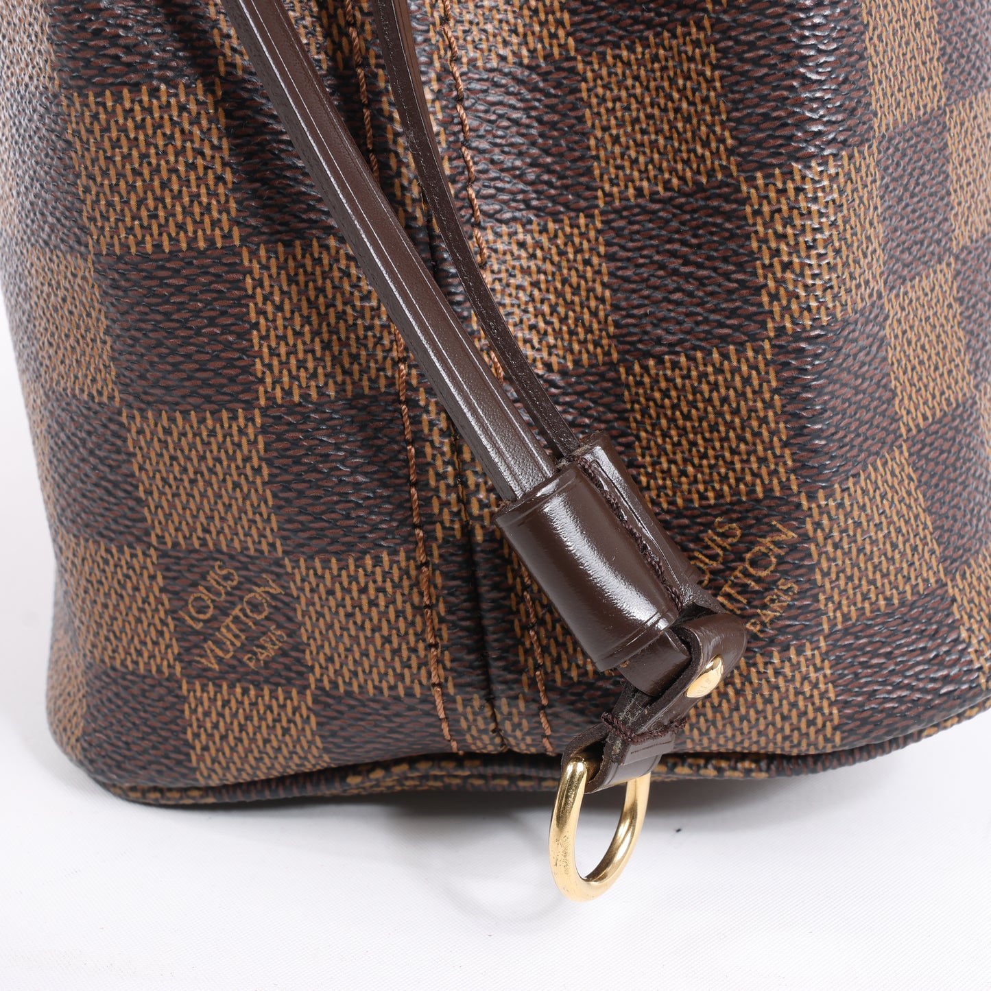 Louis Vuitton Damier Ebene Neverfull PM Shoulder Bag N51109