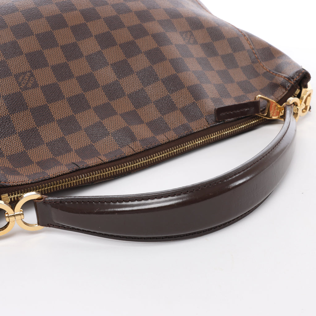 Louis Vuitton Portobello PM Damier Ebene Shoulder Bag in Brown N41184