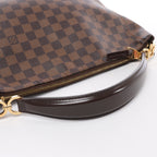 Louis Vuitton Portobello PM Damier Ebene Shoulder Bag in Brown N41184
