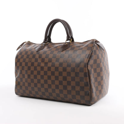 Louis Vuitton Damier Ebene Speedy 35 Handbag N41523