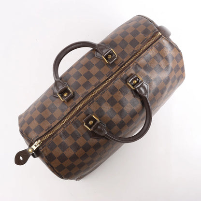 Louis Vuitton Damier Ebene Speedy 35 Handbag N41523