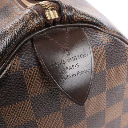 Louis Vuitton Damier Ebene Speedy 35 Handbag N41523