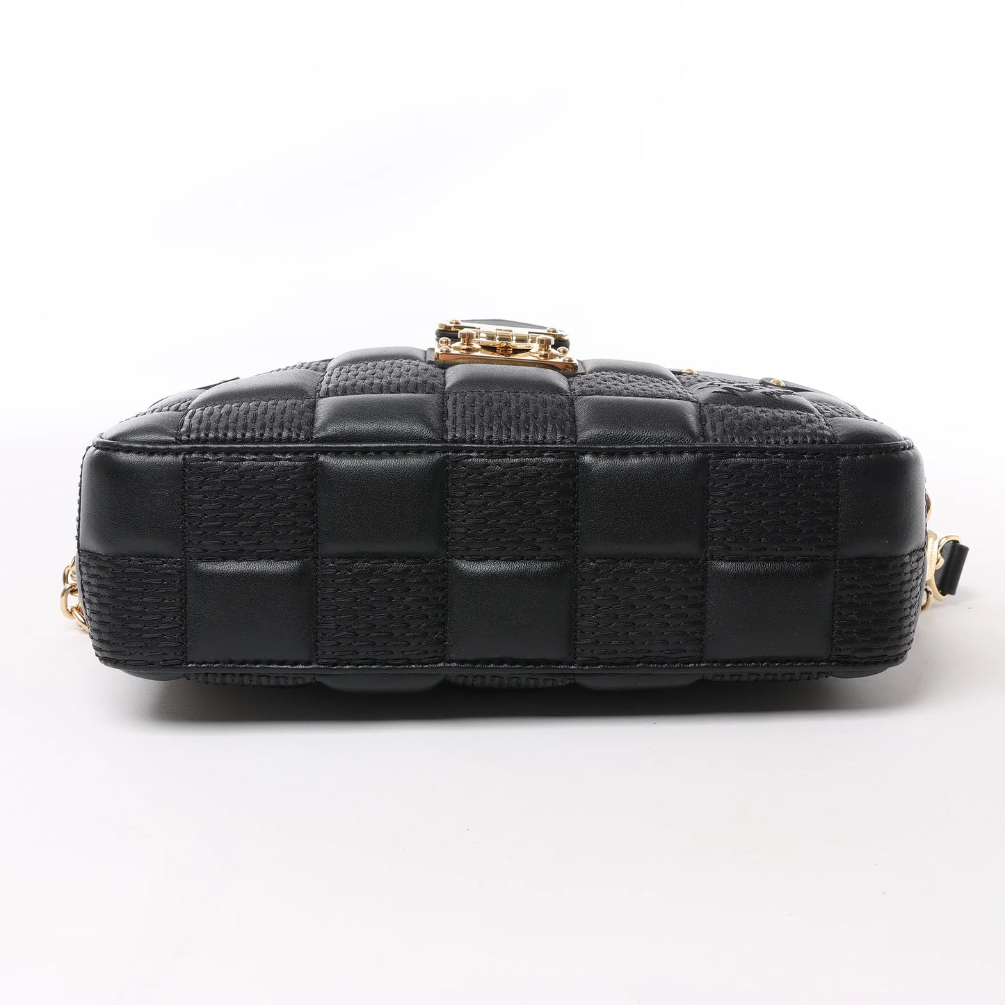 Louis Vuitton Damier Quilt Troca MM Crossbody Bag in Black M59114