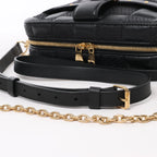 Louis Vuitton Damier Quilt Troca MM Crossbody Bag in Black M59114