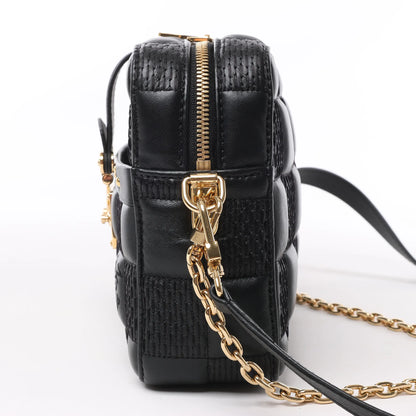 Louis Vuitton Damier Quilt Troca MM Crossbody Bag in Black M59114