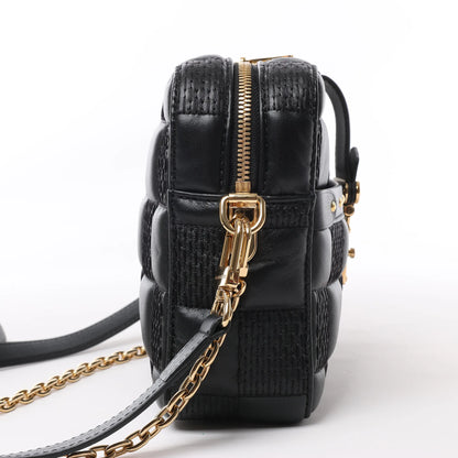 Louis Vuitton Damier Quilt Troca MM Crossbody Bag in Black M59114
