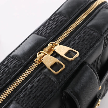 Louis Vuitton Damier Quilt Troca MM Crossbody Bag in Black M59114