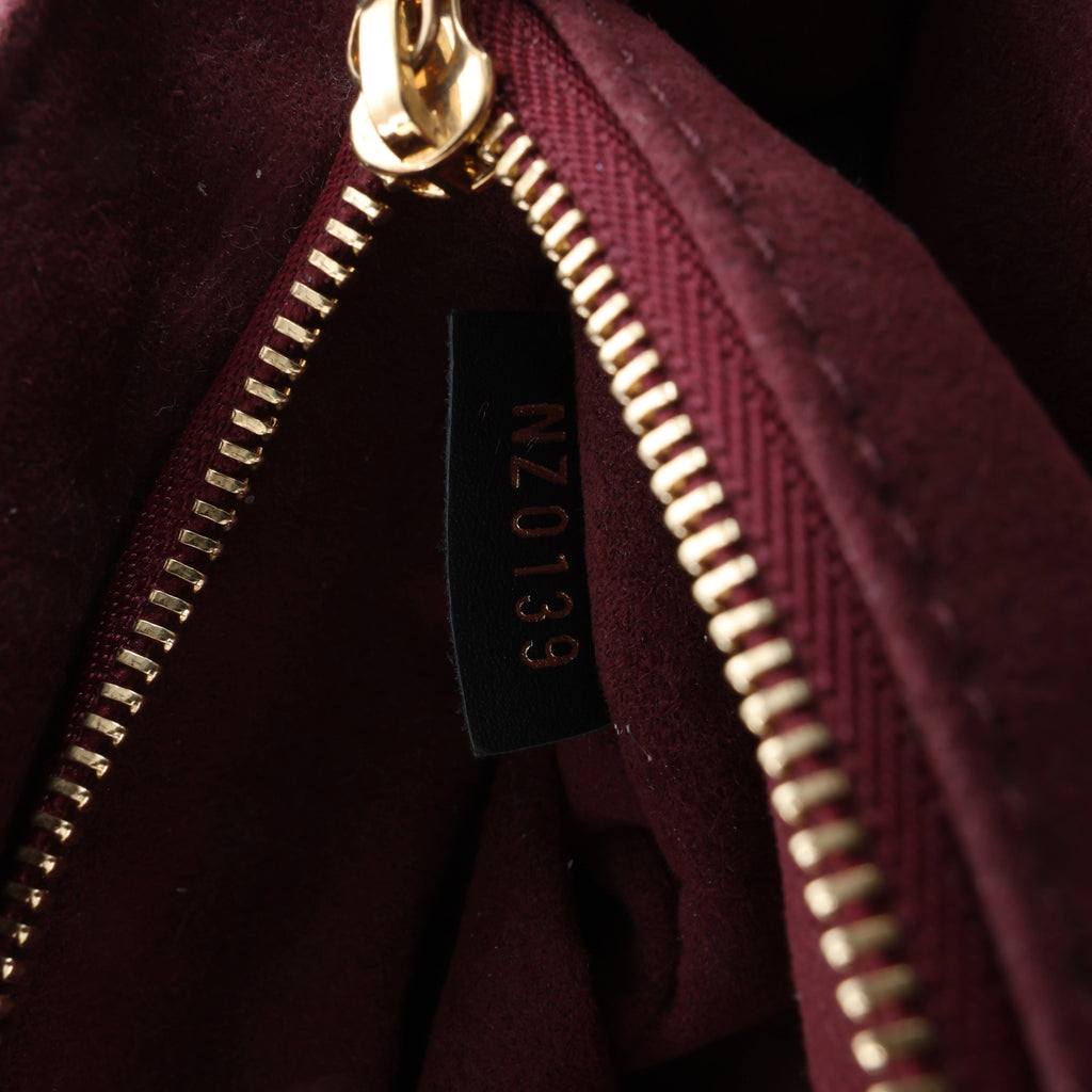 Louis Vuitton Vavin PM Damier Ebene Crossbody Bag in Brown x Burgundy N40109