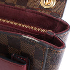 Louis Vuitton Vavin PM Damier Ebene Crossbody Bag in Brown x Burgundy N40109