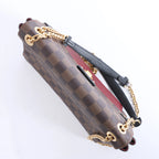 Louis Vuitton Vavin PM Damier Ebene Crossbody Bag in Brown x Burgundy N40109