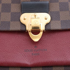 Louis Vuitton Vavin PM Damier Ebene Crossbody Bag in Brown x Burgundy N40109