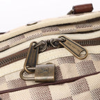 Louis Vuitton Damier Lune Sport Travel Bag in Beige x Brown N48186