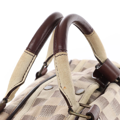 Louis Vuitton Damier Lune Sport Travel Bag in Beige x Brown N48186