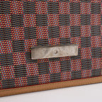 Bolso de hombro Louis Vuitton Noe de cuero Epi en negro y rojo castellano M44017